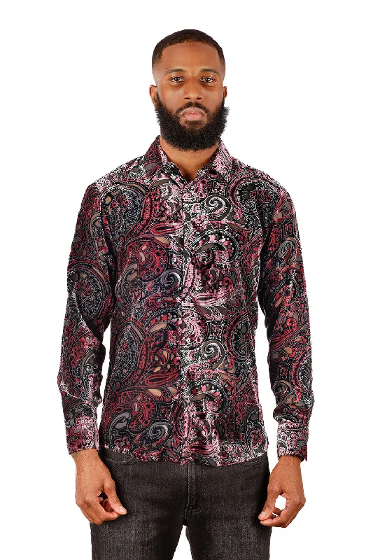 Rose Cobwebby Long Sleeve Shirt