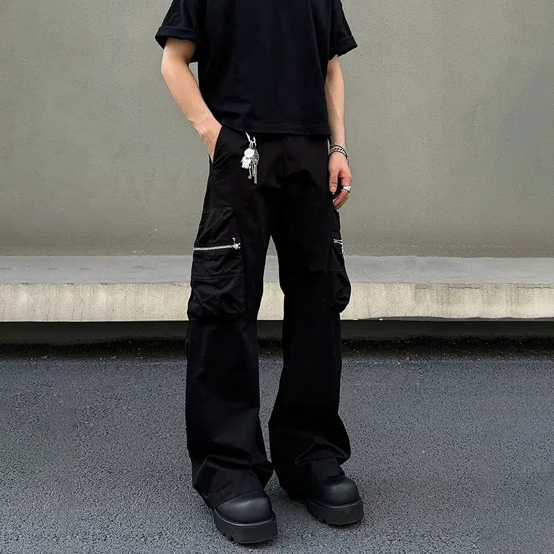 Black Cargo Pants