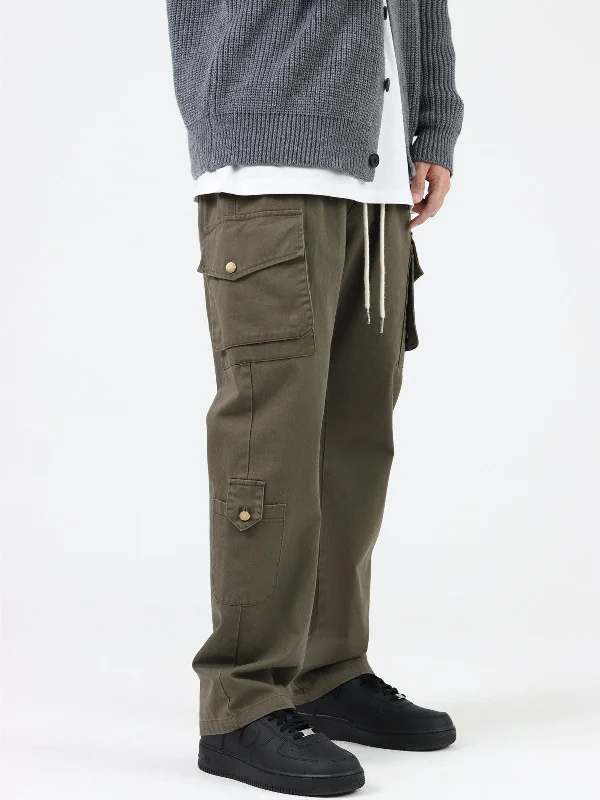 Drawstring Cargo Pants