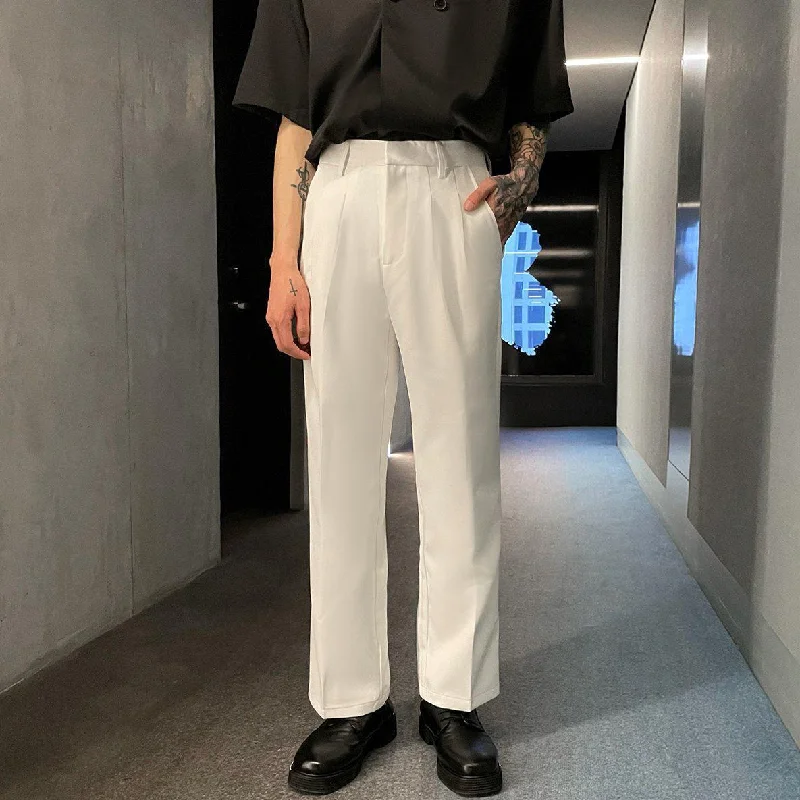 High Waist Cropped Trousers