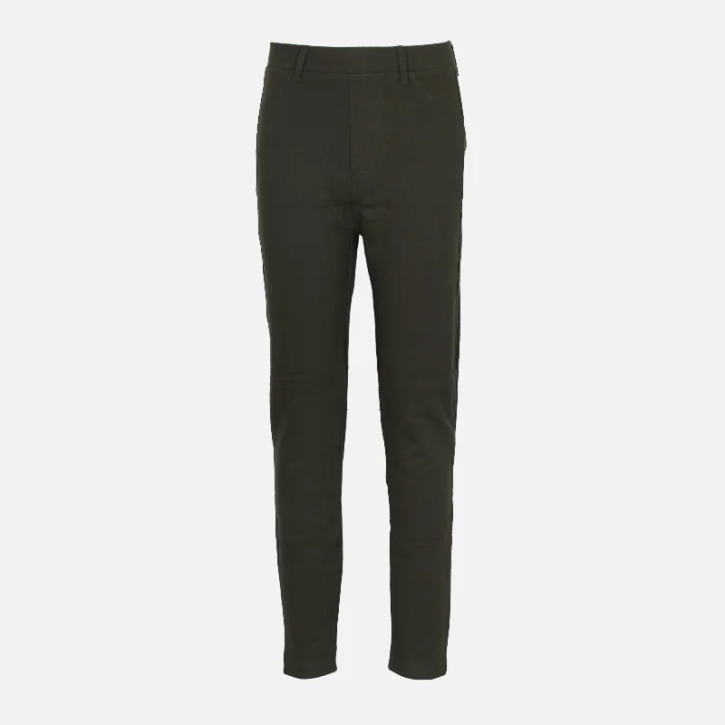 LADIES TWILL JERSEY JEGGING