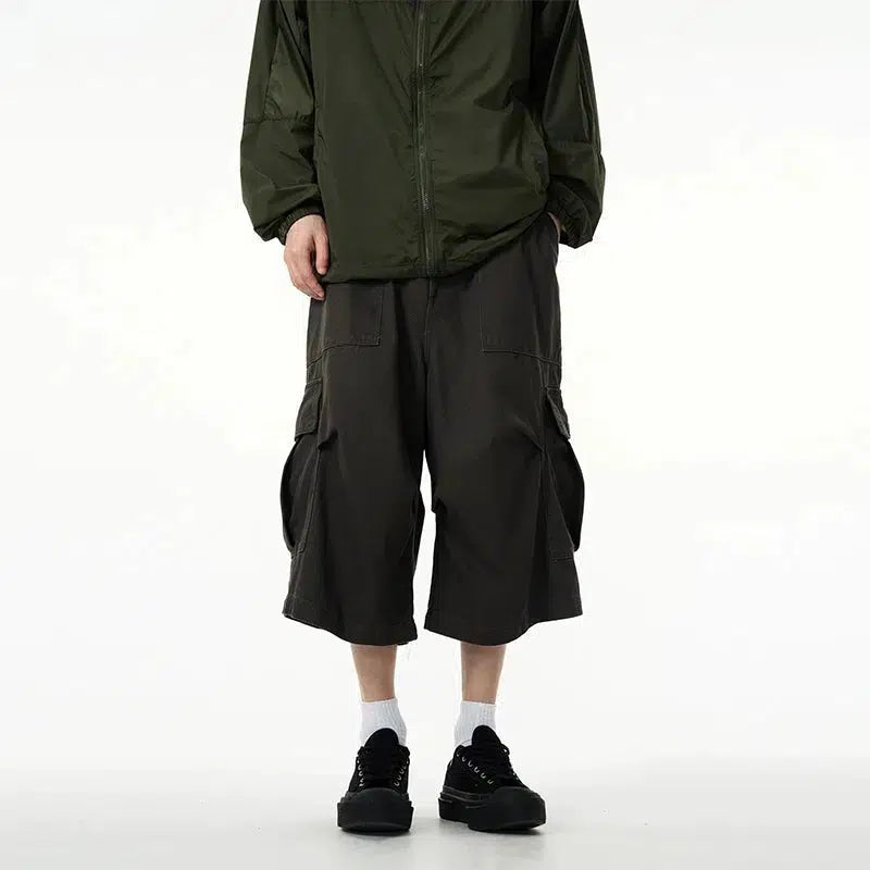 Relaxed Fit Cargo Pants with Pockets