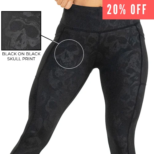 Shadow Skulls Leggings