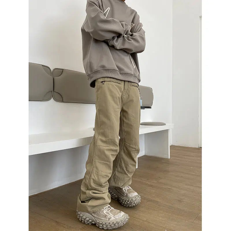 Straight-leg Cargo Pants