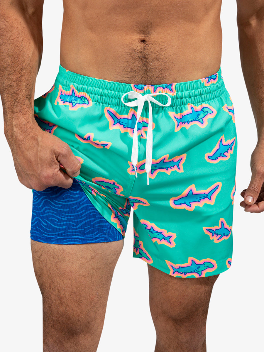 The Apex Swimmers 5.5" (Lined Classic Swim Trunk)