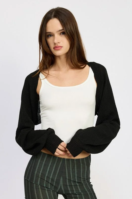 Blouson Sleeve Bolero