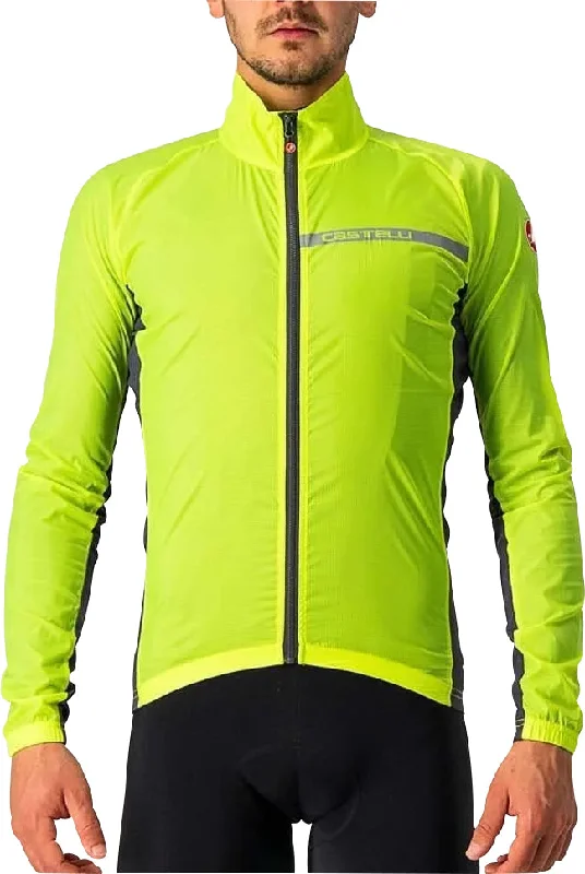 Castelli Squadra Stretch Mens Cycling Jacket - Green