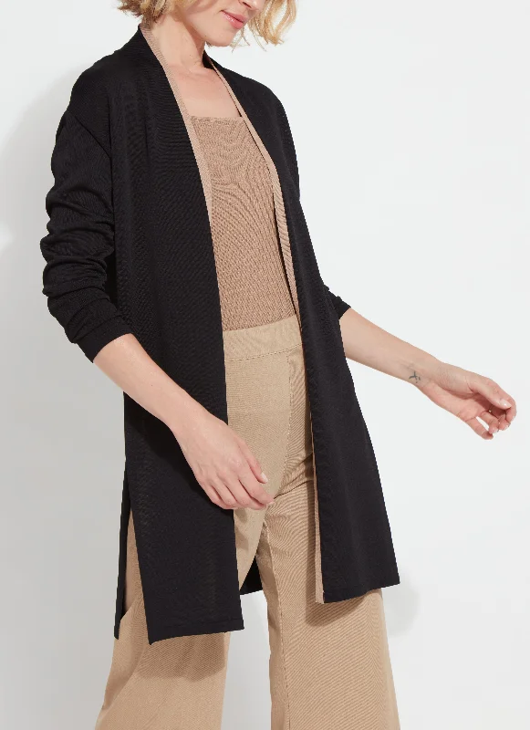 Knitted Cardigan - Black