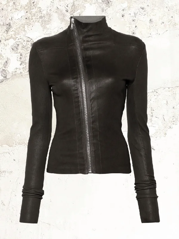 Rick Owens Garry leather jacket