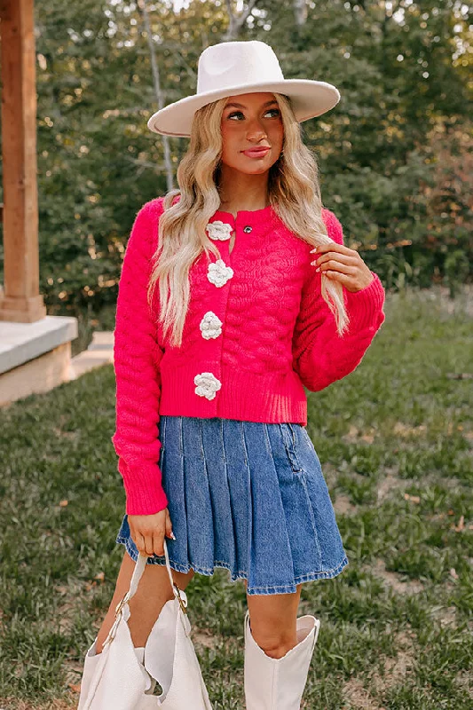 Sweet Serendipity Knit Sweater in Bright Red