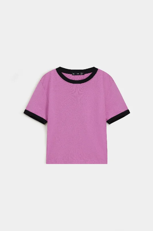 Cropped Ringer T-shirt