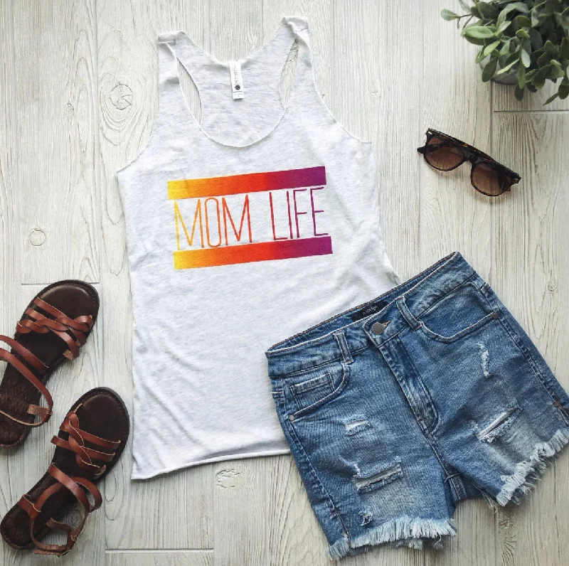 Mom Life Gradient • Ash Tank