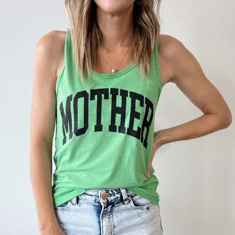 Mother • Green Unisex Tank