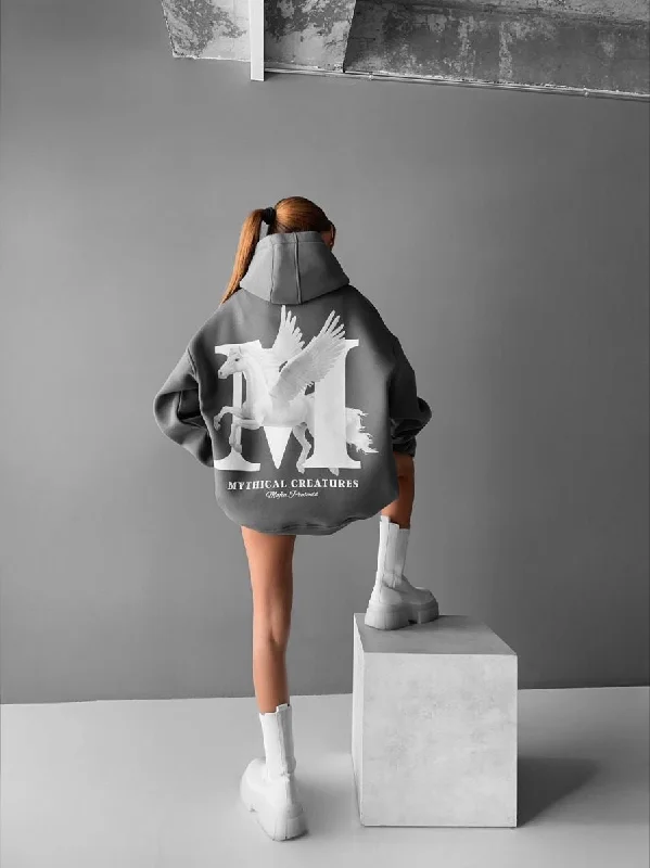 Mythical creatures oversized hoodie