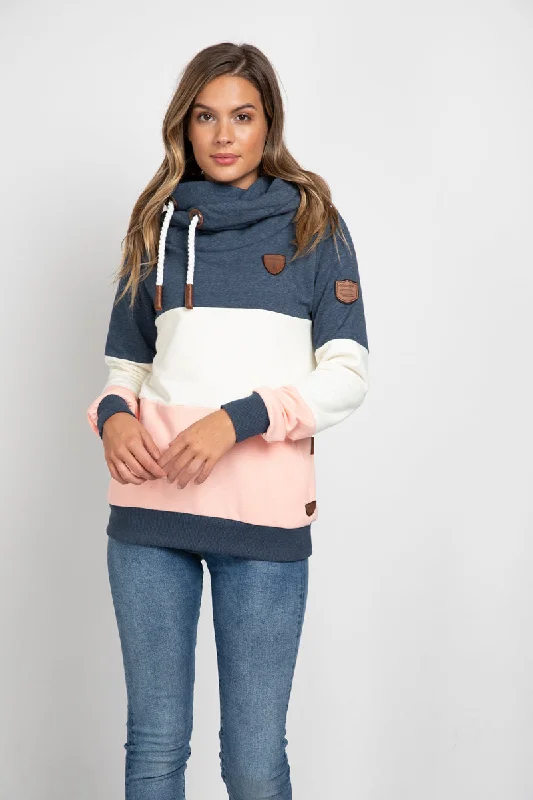 Selene 2 Indigo Peachy Nautical Hoodie