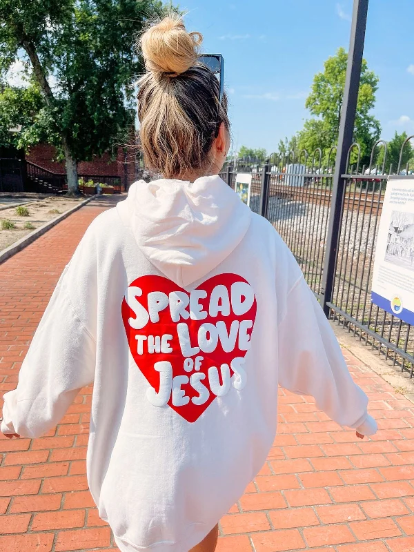 Spread love hoodie oversized