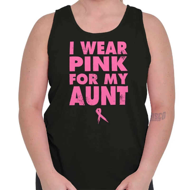 I Wear Pink For My Aunt Tank Top